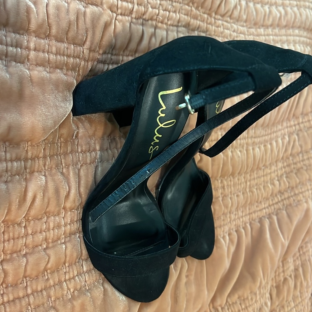 Lulus chunky strap heel - Picture 2 of 5
